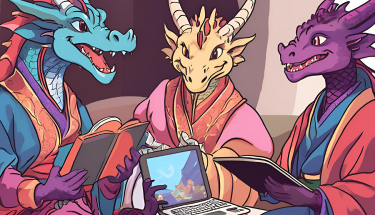 High Fantasy Dragons – Landscape