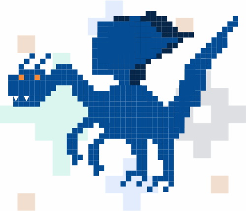 Retro Dragon Post